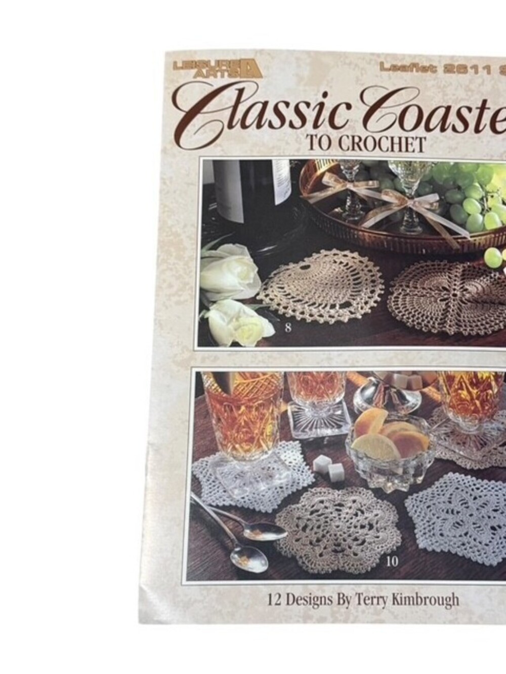Classic Coasters to Crochet by Terry Kimbrough - Crochet Pattern Book